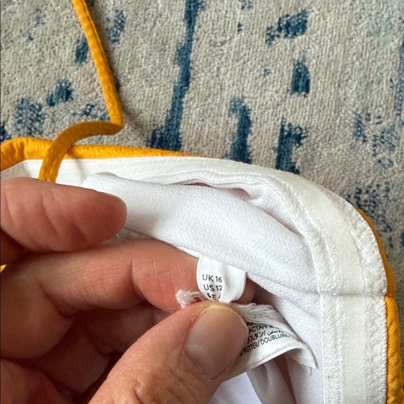 Boden Mustard Halter One Piece Swimsuit - Picture 7 of 9